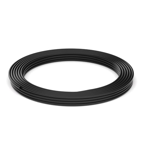4mm x 2.5mm Black Pneumatic Tubing Pipe, PU Air Tube (32.8ft 10 Meter) - color: Black, size: 4mmx2.5mm-32.8ft