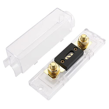 Baomain ANL Fuse Holder Kit with 80A Fuse – for Car Audio & 12V/24V Systems (80 Amp.) - style: 80 Amp.