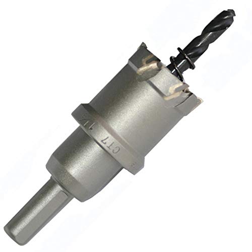 Champion Cutting Tool CT7-1-5/16 Inch Tungsten Carbide Tipped Hole Cutter- Up to 1 inch depth of cut - size: CT7-1-5/16