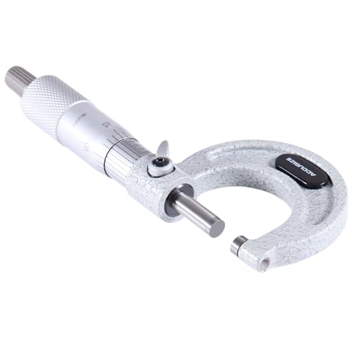 Accusize Industrial Tools 0-1'' by 0.0001'' Ultra-Precision Outside Micrometer, Eg00-0001 - size: 0-1"