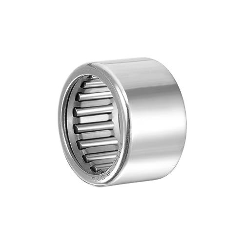 uxcell SCE108 Needle Roller Bearings, Drawn Cup Open End, 5/8-inch Bore 13/16-inch OD 1/2-inch Width 12000N Static Load 8100N Dynamic Load 5pcs - size: 5/8x13/16x1/2"
