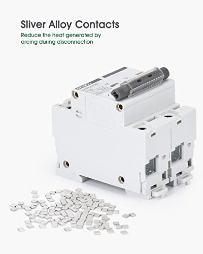AC Miniature Circuit Breaker, 125 Amp 120V/240V 2 Pole - style: 125 Amp