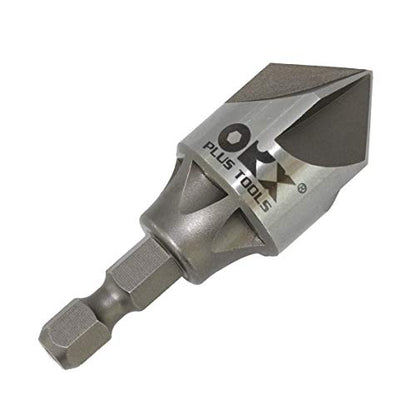ORXPLUS Tools 5-Flute Internal Deburring Chamfer Tool 1/8"-3/4"(3-19mm) - size: 1/8"-3/4"