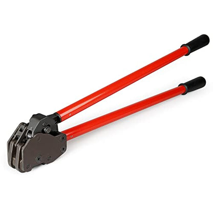IDL Packaging Teknika MUL-430 Heavy Duty Dual-Action Sealer for Steel Strapping, 1-1/4" Strap Width - size: for 1 1/4" PRO steel strapping
