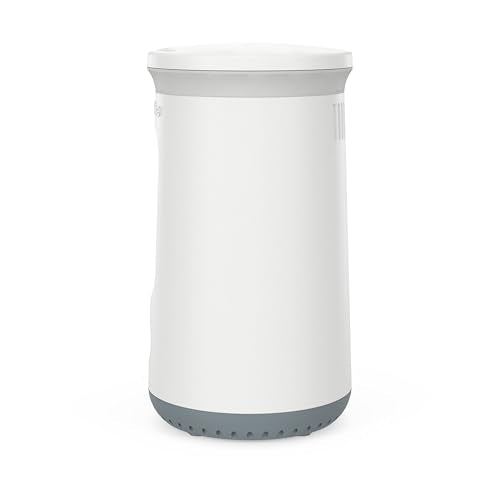 AprilAire ZAWTHCPV Smart Indoor 5-in-1 Wi-Fi Air Quality Monitor (CO2, VOC, PM 2.5, Particulate Matter, Humidity and Temperature), App Controlled IAQ Monitor for Home Air Quality Sensor