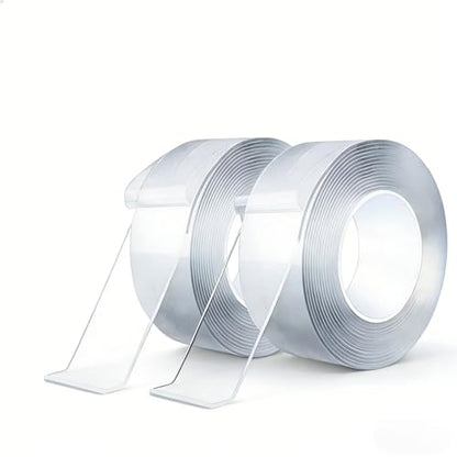 Double Sided Tape Heavy Duty: Damage Free Traceless Peel 3 Width Bundle