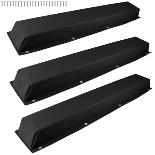 ORLANG 36"/48"/59"/72" Dock Bumpers,Dock Fenders with Stainless Steel Screws,Boat Dock Bumpers,Dock Post Bumper for Docking Edges, Piling, Vertical Poles, Horizontal Decks or Piers(Multiple Colors) - color: Black, style: 36 In-3Pack