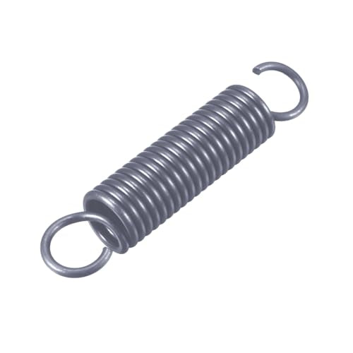 uxcell Extension Spring - 2.5mm Wire Dia, 18mm OD, 90mm Free Length Spring Steel Small Dual Hook Tension Spring - size: 90mm