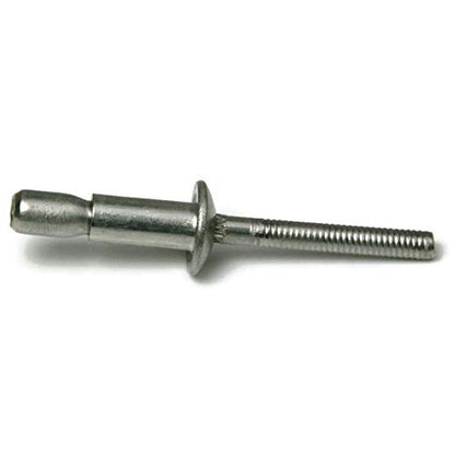 3/16" (6-4) Structural Rivet Interlock Blind Rivets Stainless Steel High Strength Pop Rivets (100)