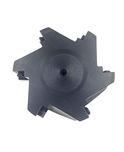 HHIP 5822-5000 90 Degree R8 Indexable End/Face Mill, 3" - size: 3 in, style: R8