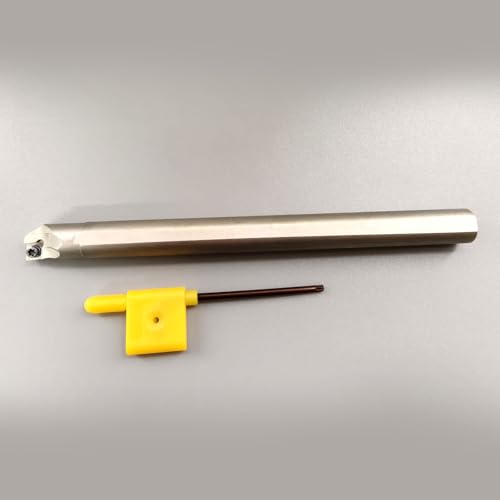 1pcs S12M-SCLCR06 Internal Turning Tools Holder CNC Lathe Cutter Cutting Tool Parts for CCMT06 Carbide Inserts - size: 2-S12M-SCLCR06
