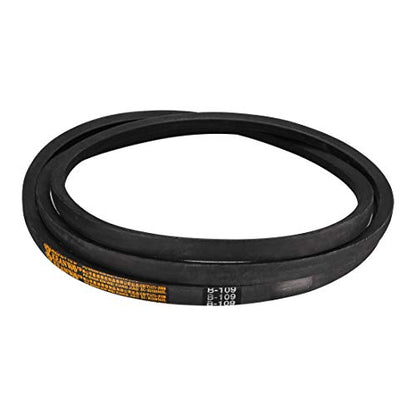 uxcell B-109 V-Belts 109" Inner Length, B-Section Rubber Drive Belt - size: 109"
