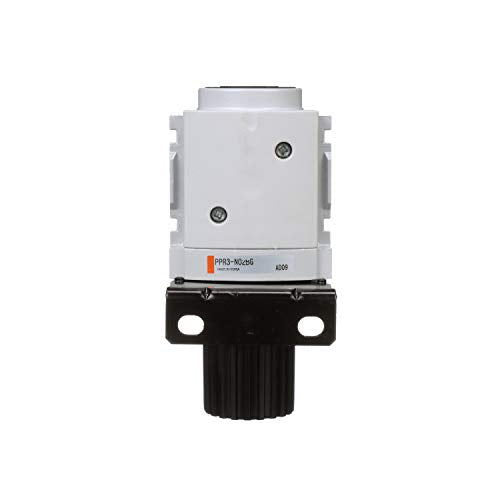 PneumaticPlus PPR3-N02BG High Flow Air Pressure Regulator, 1/4" NPT - size: 1/4" NPT (High Flow)