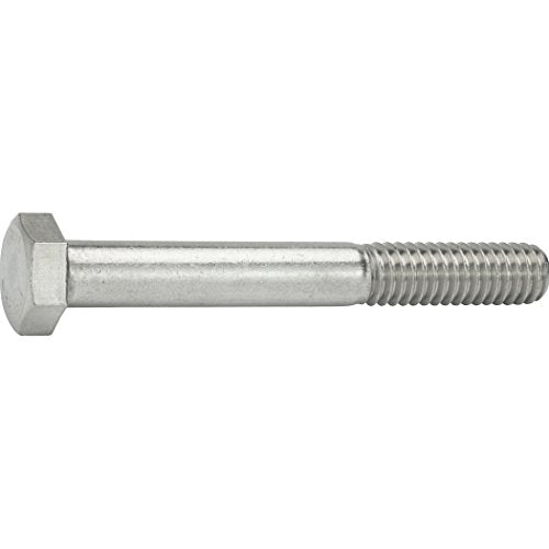 5/16-18 x 6" Hex Head Cap Screw Bolts, External Hex Drive, Stainless Steel 304, Partially Threaded, Stainless Steel, Quantity 5 By Fastenere - size: 5/16-18 x 6 Inch (5 Pack)