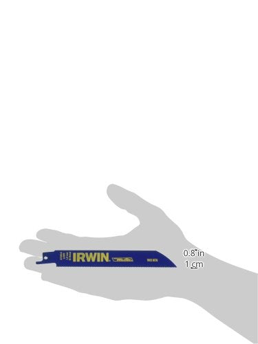 IRWIN Tools Metal Cutting Reciprocating Saw Blade, 6-Inch, 14 TPI (372614) - size: 6", style: 14TPI / 14TPI / 1-count
