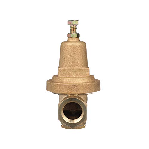 Zurn Wilkins 3/4" 600XL Pressure Reducing Valve with a spring range from 75 psi to 125 psi, factory set at 85 psi - size: 0.75 Inch