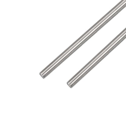 2 Pack 3/8"-16 Fully All Threaded Rod & Studs, 4" Length - size: 3/8"-16 x 4"