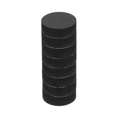 PATIKIL Non Slip Furniture Pads 11/16" (18mm x 5mm), 10 Pcs Adhesive Backed Round Rubber Feet Anti-Scratch Rubber Furniture Grippers for Hardwood Floor Electronics Bed Drawers DIY - size: 18mm x 5mm