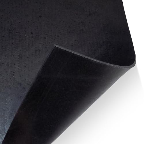 Exactly Rubber - Neoprene Sheet, 60A Durometer Rubber Mat, Gasket Material with -30 to 195°F Temperature Resistance, Oil and Gasoline-Resistant Rubber Sheet, Made in The USA, 3/32 x 9" x 12" - size: 3/32 x 9 x 12