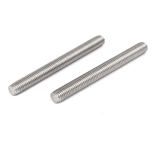 Threaded Studs M8 x 80mm Fully Threaded Bolts, 10 Pack - size: M8 x 80mm