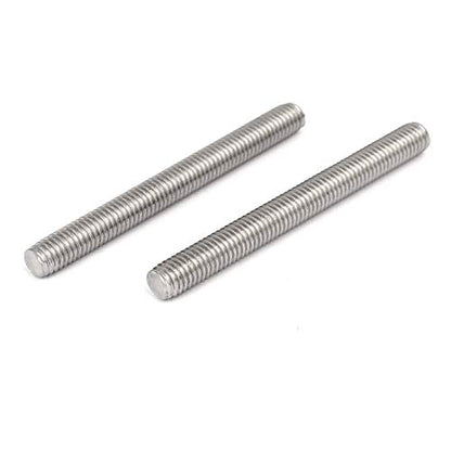 Threaded Studs M8 x 80mm Fully Threaded Bolts, 10 Pack - size: M8 x 80mm