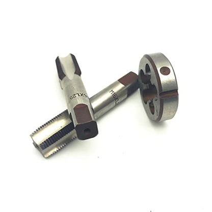 AtticZone M16 x 1.25 Metric Hand Thread Tap and Die Set, Right Hand - size: M16x1.25