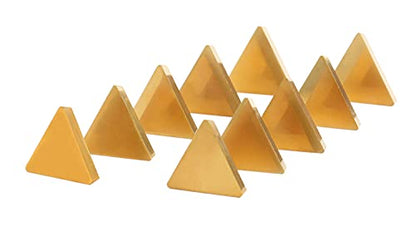 Accusize Industrial Tools Tpg321 Carbide Inserts Tin Coated 10 Pcs, 2127-1026x10 - size: TPG321
