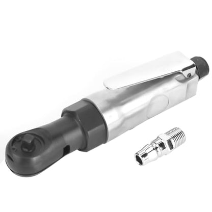 Mini Air Ratchet Wrench, Small Size and Light Weight 1or4in Threaded Connector, Very Low Vibration for Long Hours of Work, Support Forward and Reverse Rotation, Three Gears (1/4