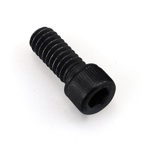 Glvaner 1/4"-20 x 3/4" (25 pcs) Socket Head Cap Screws, 12.9 Grade Alloy Steel, Black Oxide Finish, Full Thread UNC, Allen Hex Drive - size: 1/4-20 x 3/4"