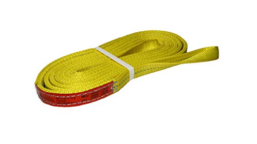Kennedy Wire Rope & Sling Co. 1" x 14' 2-Ply Twist Eye Polyester Lifting Sling (Various Sizes in Listing) Made in The USA - color: 1" 2-Ply Twist Eye (Type 4), size: 1" x 14'