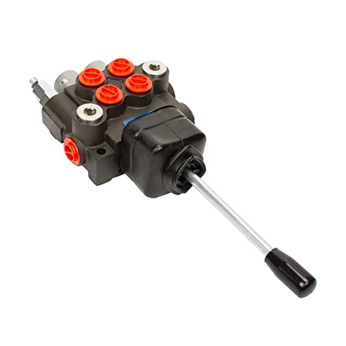 Hydraulic Control Valve with Joystick, 2 Spool 11GPM Hydraulic Directional Valve for Log Splitters, Tractors Loaders - size: 11GPM 2 Spool 1 Joystick