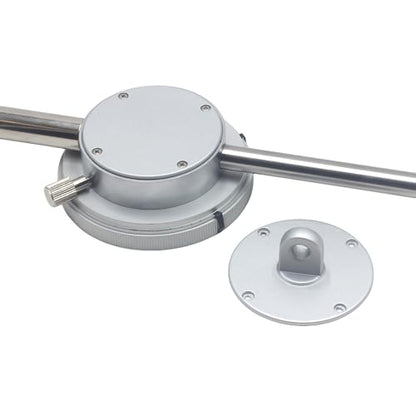 HFS Dial Indicator, 0-4" Range, 0.001" Graduation, 1/4" Lug Back - size: 0-4" x 0.001"