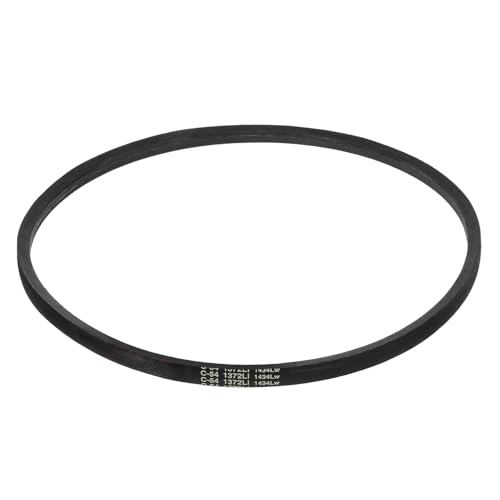 uxcell C54 Drive V-Belt 54 Inch (1372mm) Inner Circumference x 22mm Width x 14mm Height, Rubber V Belt for Power Transmission - size: C54