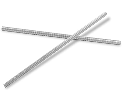 Murtenze M6 x 250mm Fully Threaded Rod, 2Pcs - size: M6 x 250mm