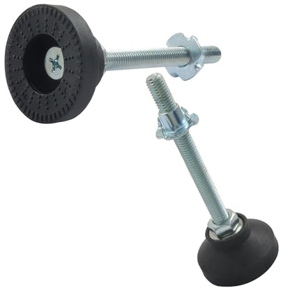 M10 Thread Adjustable Feet, D50 x M10 x H100, 4 Pcs - size: 4 Pcs (D50 x M10 x H100)