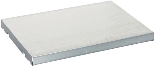 Justrite 29936 SpillSlope Galvanized Steel Shelf, 19-5/8" Width x 14" Depth