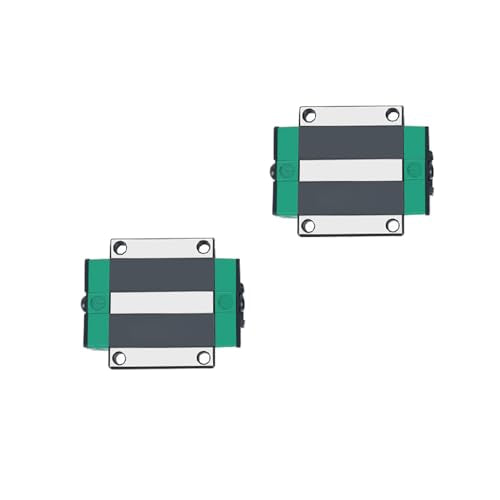 HGW20CA Linear Slider Bearing, 2pcs HGW20CA Flange Bearing Slider Block, for HG20 High Assembly CNC Linear Guide for CNC Machines. - size: HGW20CA, style: Standard slider