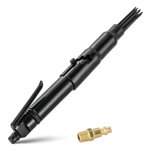 Air Needle Scaler, 4200BPM 19Needles, with 1/4" NPT Air Hose Fitting