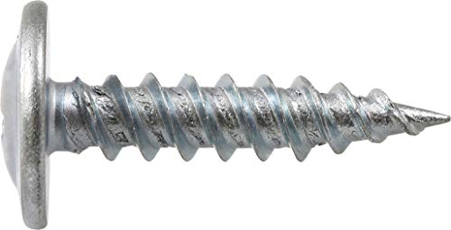 Hillman 82203 #8 x 3/4-Inch Modified Truss Lath Self Piercing Screw, 100-Pack, zinc