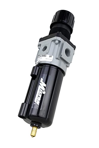 Milton 1110 3/8" Filter and Regulator Piggyback - size: 3/8" NPT