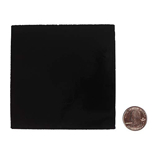 Sorbothane Vibration Isolation Square Pad, 4"x4", 2 Pack (30 Duro, 0.50" Thick) - size: 0.50" Thick
