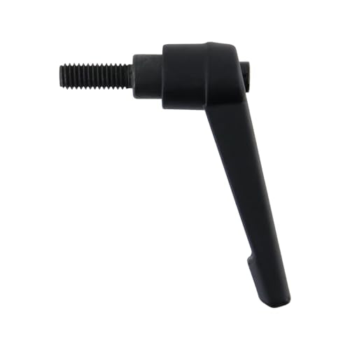 Clamping Lever Handles M6 x 16mm Push Button Ratchet Lever Male Threaded Stud Adjustable Handles Hand Knobs Rotating Screw Handles Bolts with Locking Lever -6pcs - size: M6 x 16mm