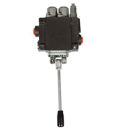 2 Spool Hydraulic Control Valve 3600 PSI, 11GPM Adjustable Hydraulic Directional Control Valve for Tractor Loader