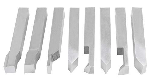 Accusize Industrial Tools HSS Tool Bit Pre-Ground, 3/8 in, 2662-2003 - size: 3/8 in
