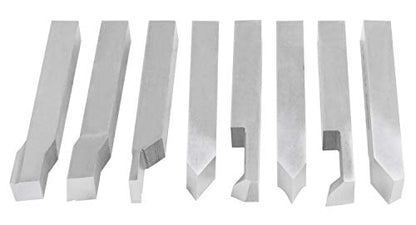 Accusize Industrial Tools HSS Tool Bit Pre-Ground, 3/8 in, 2662-2003 - size: 3/8 in