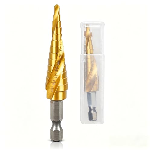 1/8" to 1/2" Cobalt Step Drill Bit for Dewalt DWA1783IR - size: DWA1783IR