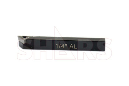 Shars (5 Pcs) 1/4" Indexable Carbide Turning Tool Set 404-1039 P] - size: 1/4" 404-1039