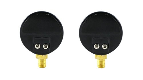 SÜA - Low and High Pressure Gauges for Oxygen Regulator 0-100 psi & 0-4000 psi - 2 inches - 1/8'' Thread - LDP - size: LDP - Low and High
