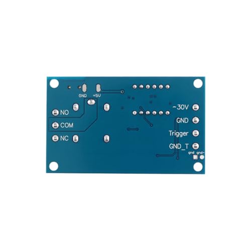 DC 6-30V Timer Relay with LCD Display, 1 Channel Delay Controller Module, Type-C Interface, Power Off Cycle Timer
