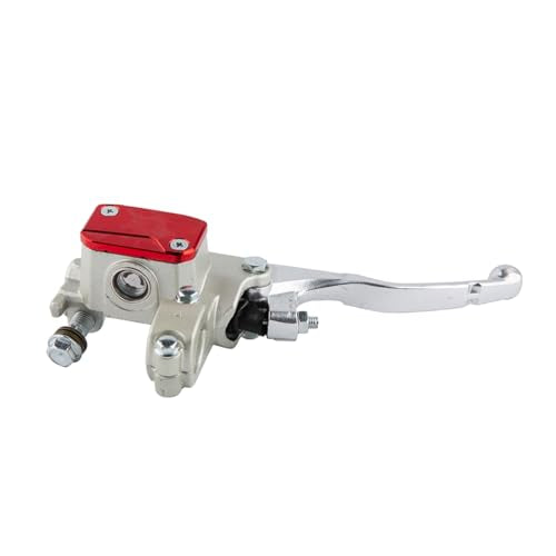 22mm 7/8'' Motocross Right Brake Master Cylinder Clutch Pump Brake Lever for SX SX-F EXC-F EXC XC XC-W XC-F TPI 6Days 125-530 2008-2023 (Red) - color: Red